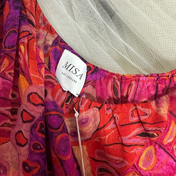 NWT MISA Los Angeles tunic one shoulder dress - Picture 7 of 9